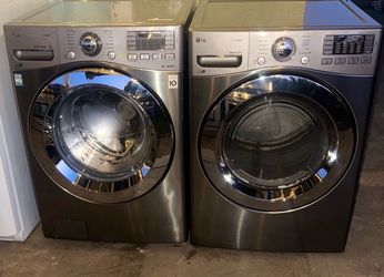 LG washer and gas dryer