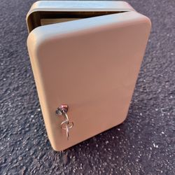 Steel Key Lock Box Safe With Key Lock