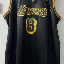 Kobe Bryant Lakers Jersey Size 54  2XL Black Nike Basketball 