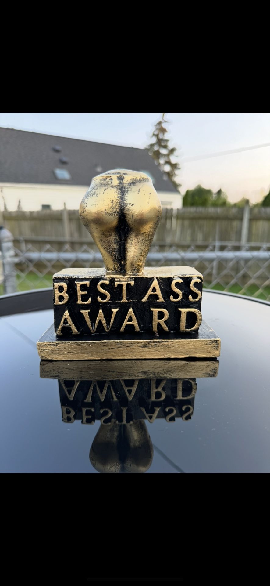 The best rear award statue