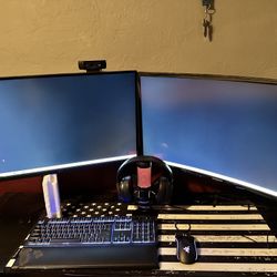 Complete Gaming And Streaming Setup 