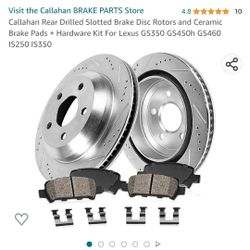 Lexus Rear Brake Kit 2007 GS