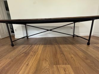 Restoration Hardware Flatiron 112" Dining Table only
