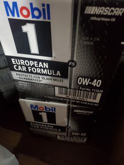 Mobil 1 0w40 Oil X 19