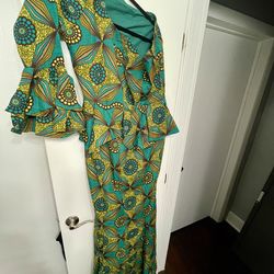 African unique Patterned Dress