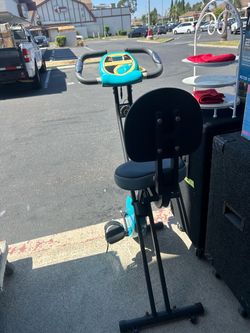 Folding Stationary Exercise Bike