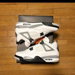 Nike Air Jordan 4 Retro OG White Cement 2025 FV5029-100 Men’s Size 11.5 New