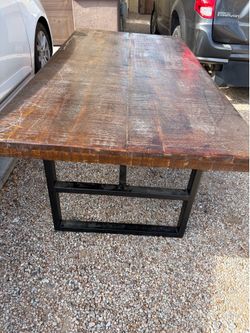 Wood table