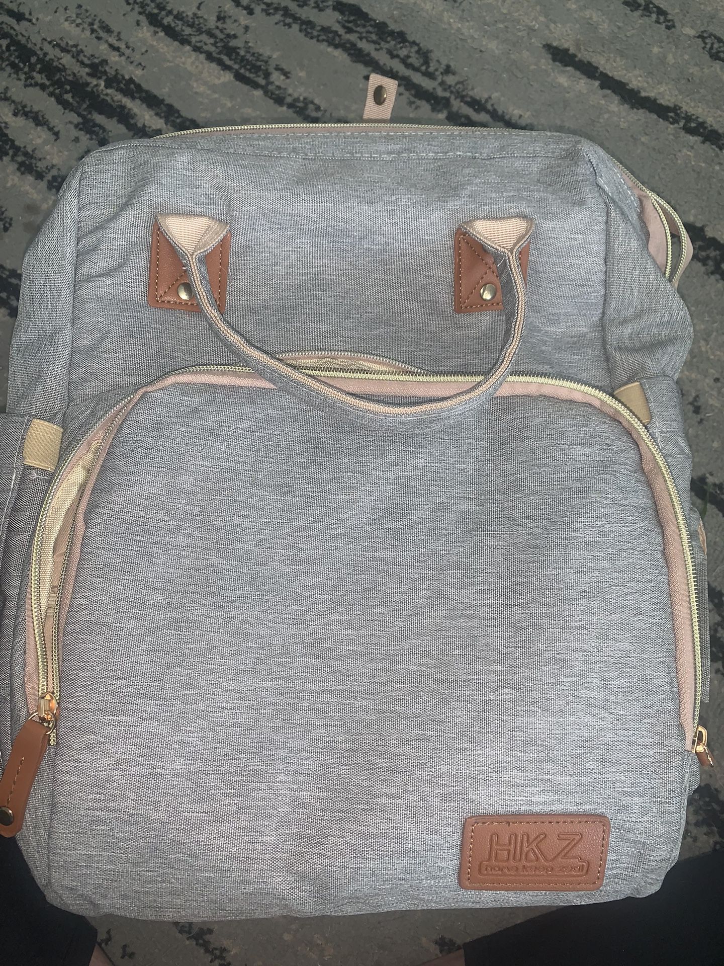 Diaper Bag & Changing Table 