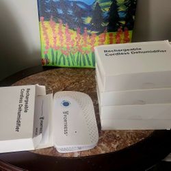 Brand New FORTRESS Portable RECHARGEABLE DEHUMIDIFIER PERFECT FOR Gunn SAFES & Basements BNIB NEVER USED 
