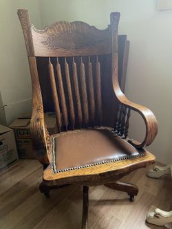 Antique office chair