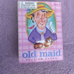 eeBoo Old Maid Card Game 