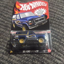 hot wheels rlc wrangler 85 ford bronco 