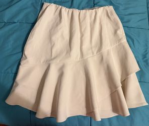 Express women's white skirt