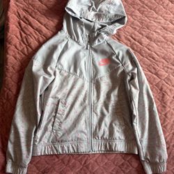 Nike Girls Windrunner All Over Swoosh Print Jacket (Windbreaker) RN 56323