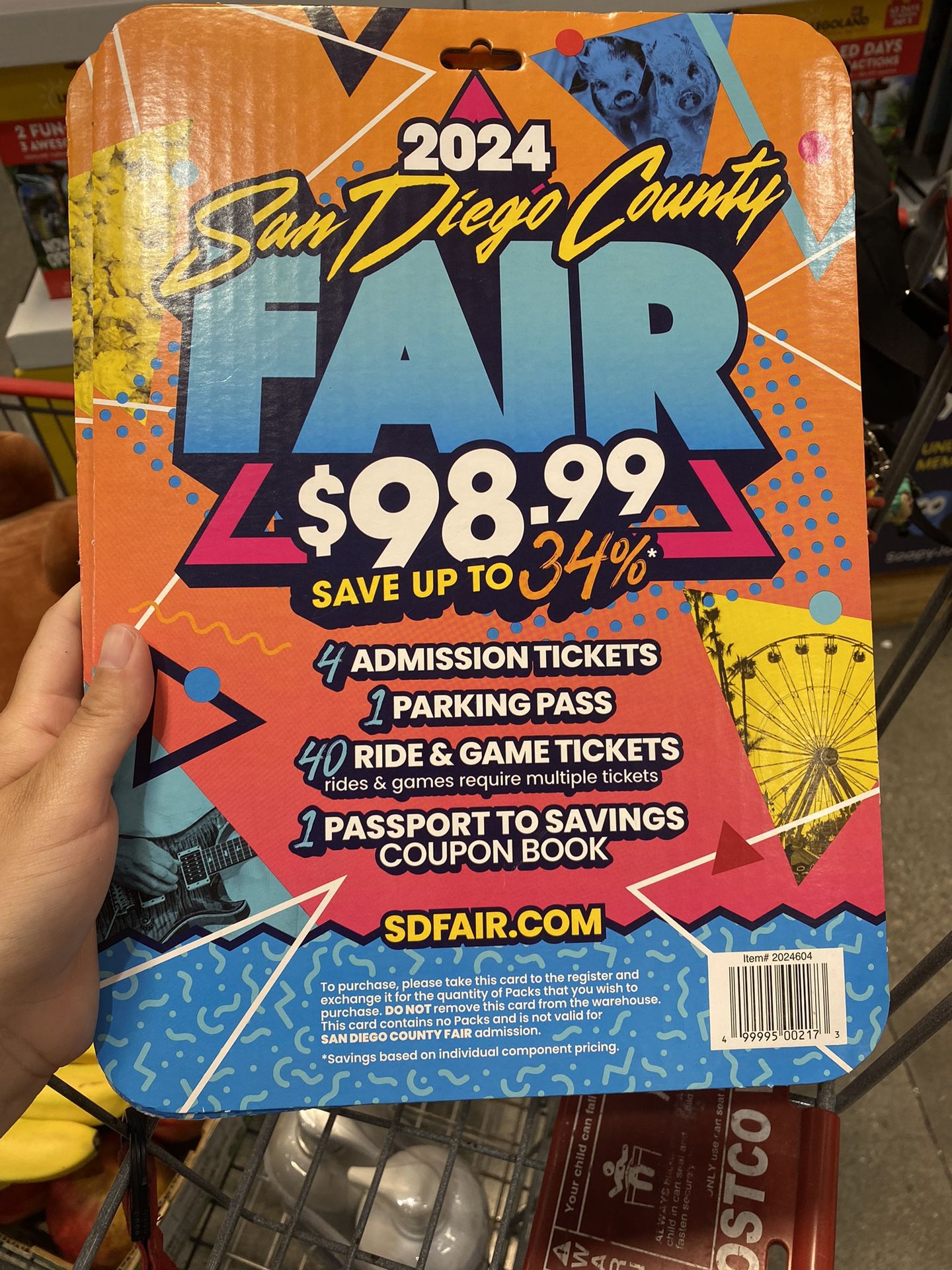 San Diego Del Mar Fair Costco Tickets for Sale in San Diego, CA - OfferUp