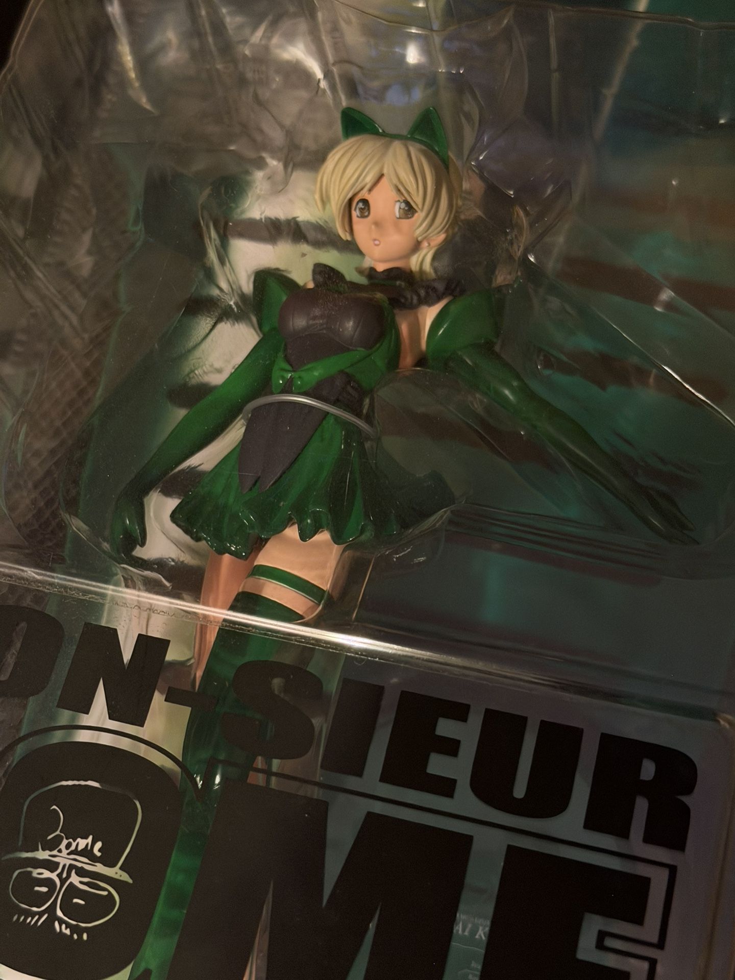 Kaiyodo Mon-Sieur Bome Collection Vol. 6 Kirasaki Mai Anime Figure Green Version