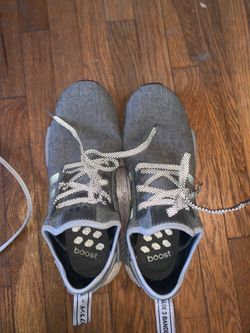 Adidas Nmd reflective wool grey men’s