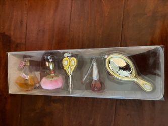 Department 56 Tiny Trimmings Mini Glass Beauty Vanity Ornaments Set of 5
