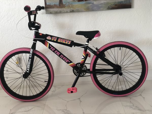 pink and black so cal flyer