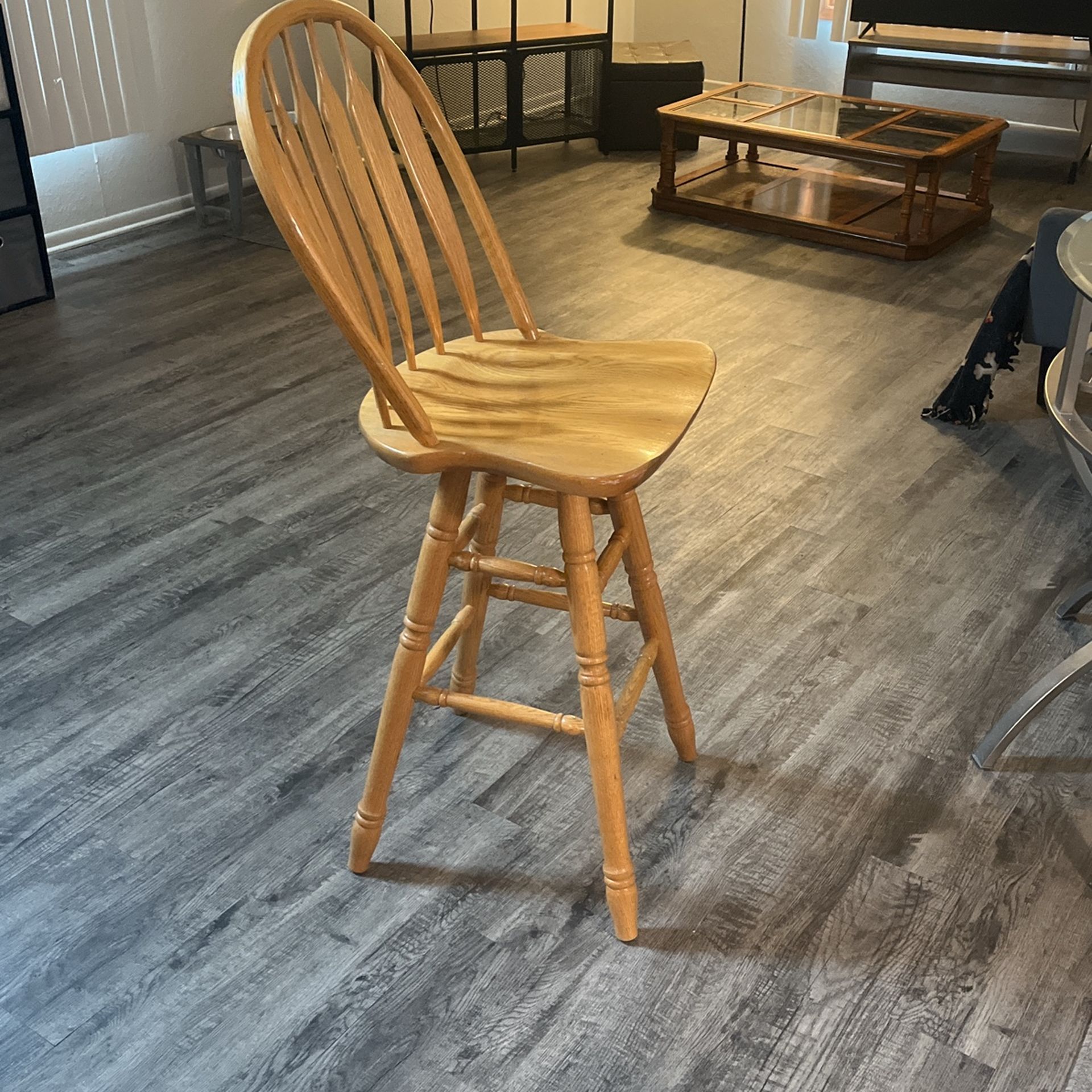 Wooden Bar Stool