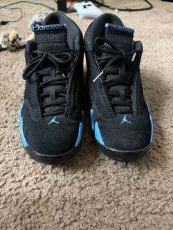 Air Jordan Low-Top Sneakers Black University Blue