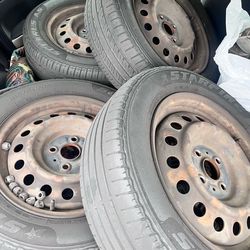 15 inch 4x100 wheels and Tires