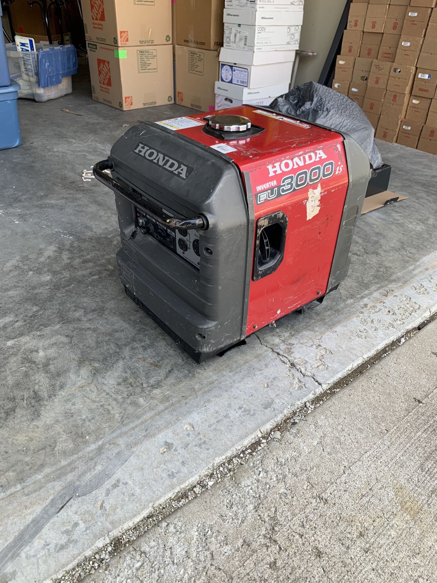 Honda generator eu3000is