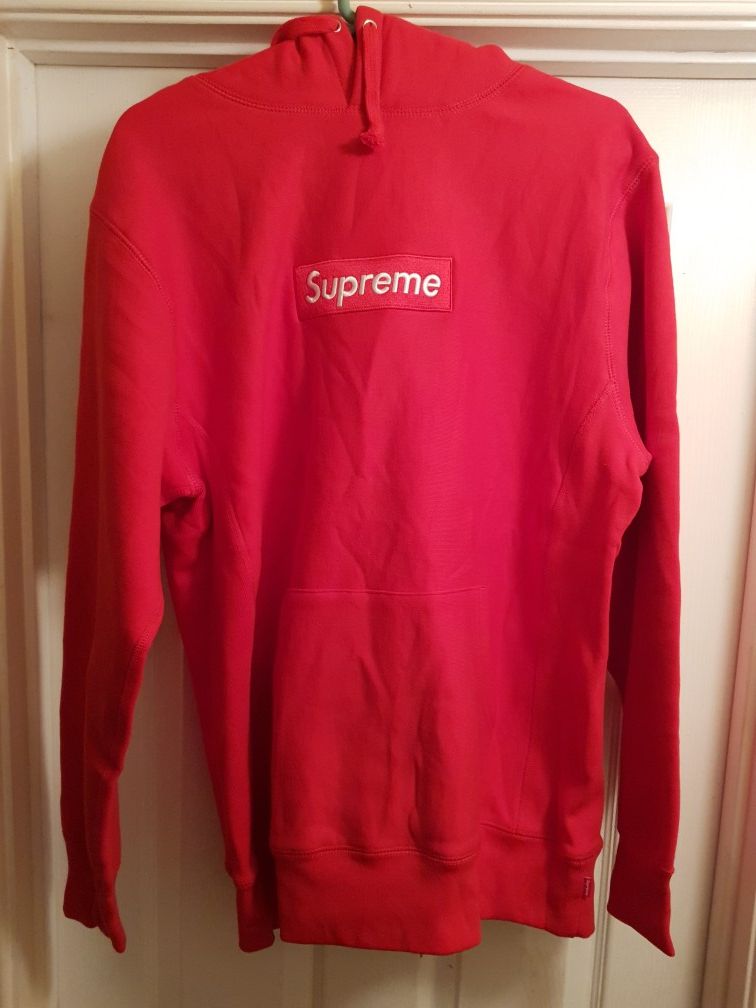 Supreme box logo hoodie xl