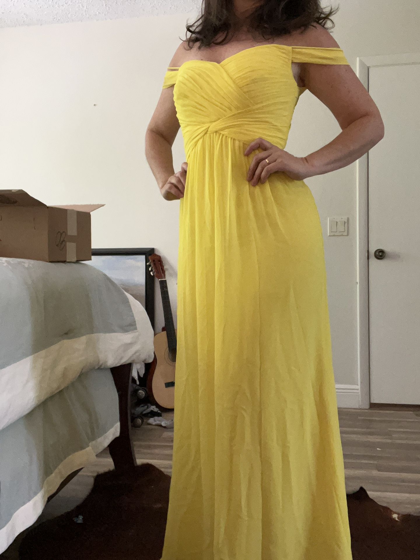 Rauph Lauren Yellow Dress