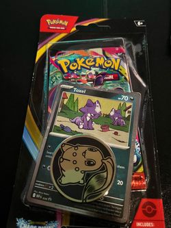 2 Pokémon single Toxel promo Blisters