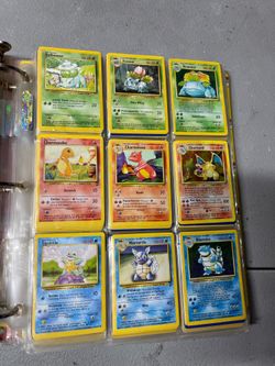 Base set PokeMon cards