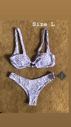 Zaful Purple Bikini Large