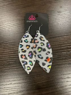 Multi colored earrings