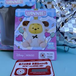 Disney x Miniso Winnie the Pooh – Sheep Costume Blind Box Figure 🐑💛