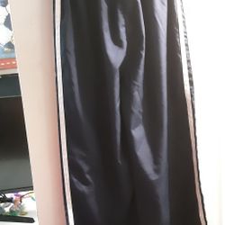Nice Navy Blue Pants With White Stripes On Each Side. Boys Size 8