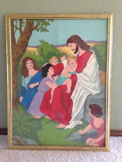 Painting-"Jesus with Children"