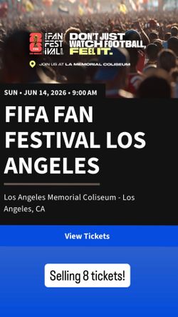 Fifa fan fest tickets