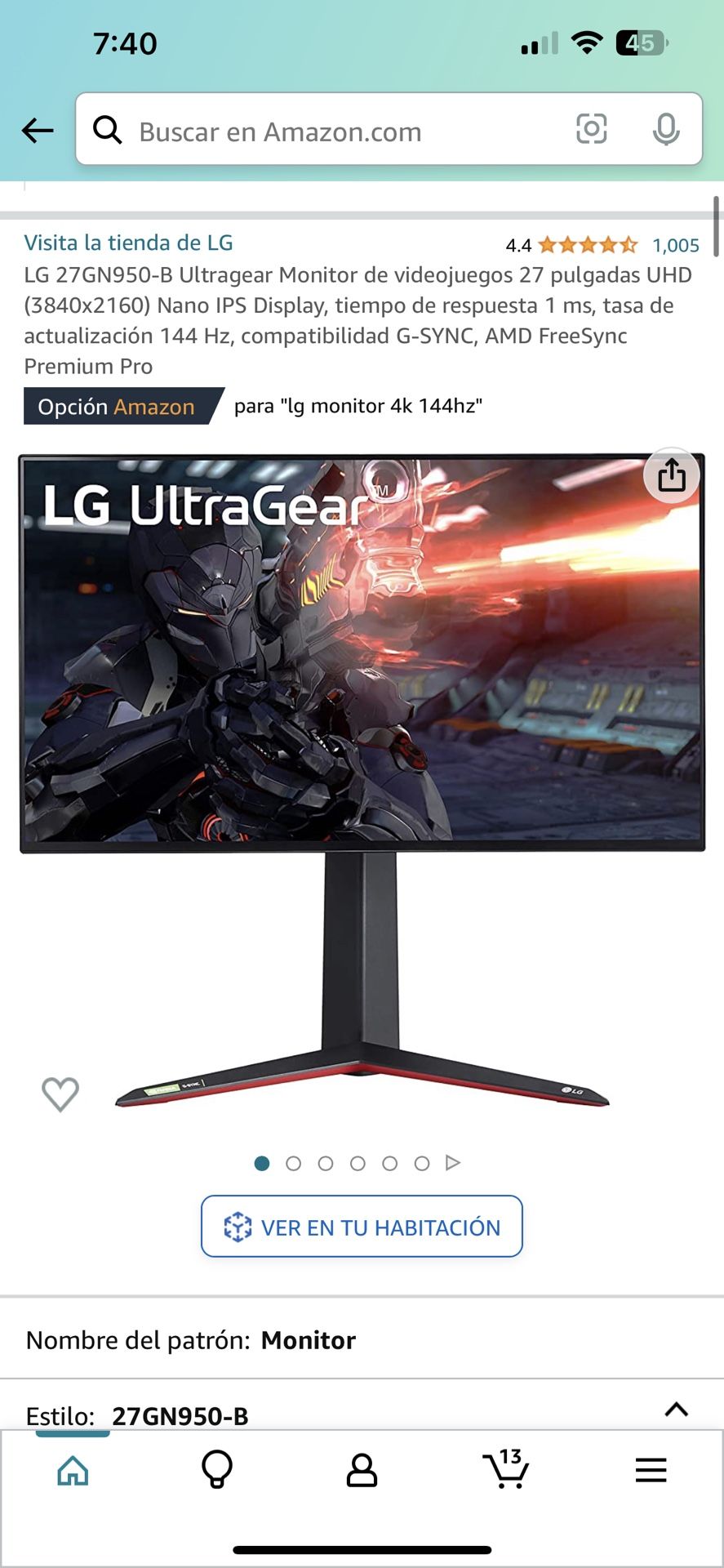 Lg 27 Monitors 4k 144 Hz