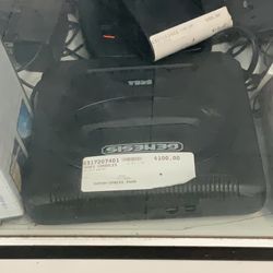 Sega Genesis console,