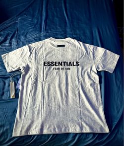 Essentials Fear of God light oat Tee