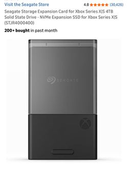 SEAGATE SSD for XBOX