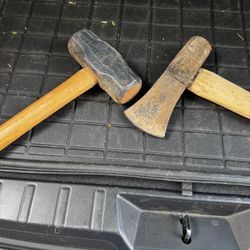Wood Splitting Maul And Axe