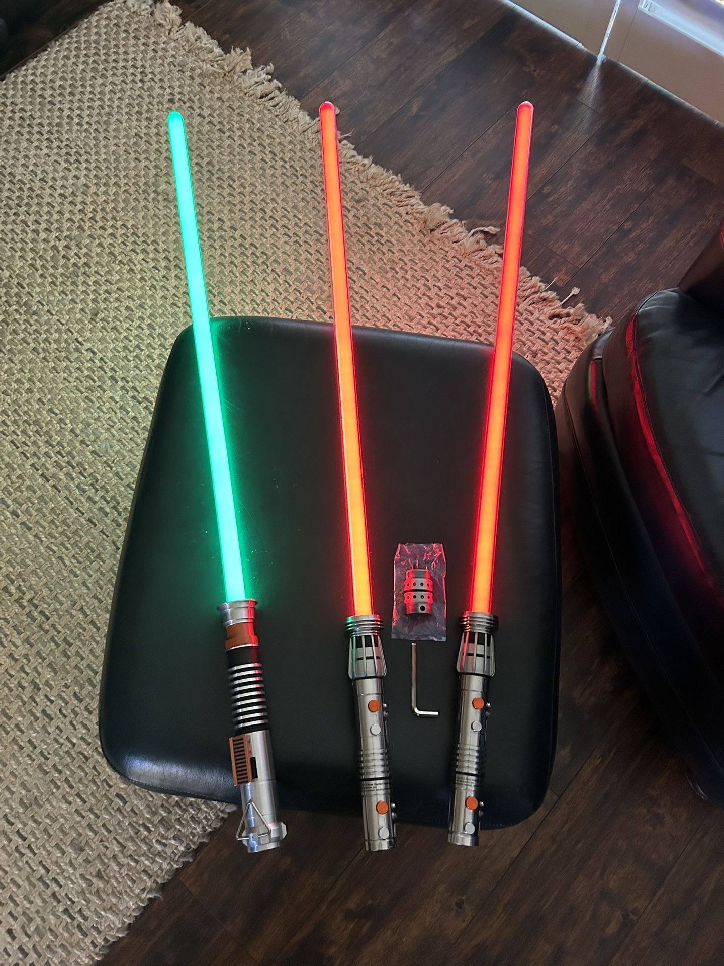 Light Sabers (from Sharper Image-Gardens mall)