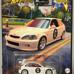 Hotwheels Premium Boulevard 99 Honda Civic Type R (ek9) 
