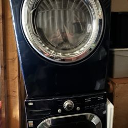 Electric LG Washer & Dryer
