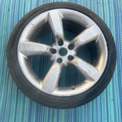 350 Anniversary Wheel W/ New Tire 