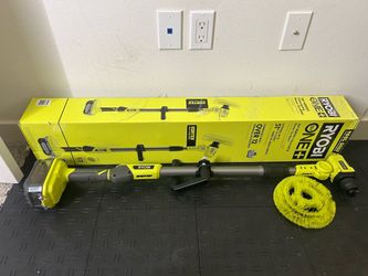 RYOBI ONE+ 18V Cordless VORTEX Telescoping Power Scrubber (Tool Only)