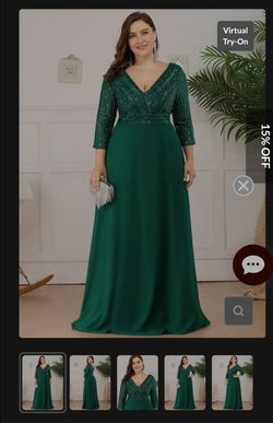 New With Tags green Bridesmaid Dress