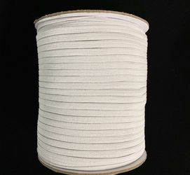 1/4” White Elastic